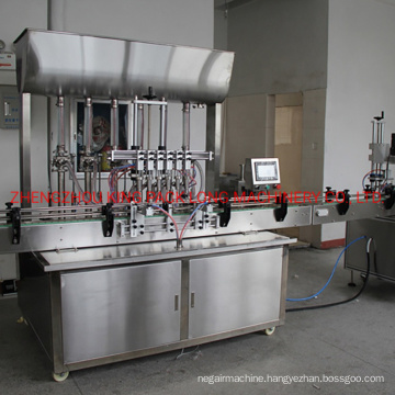 Automatic 6 Nozzles Linear Engine Oil Filling Machine Oil Filling Machine